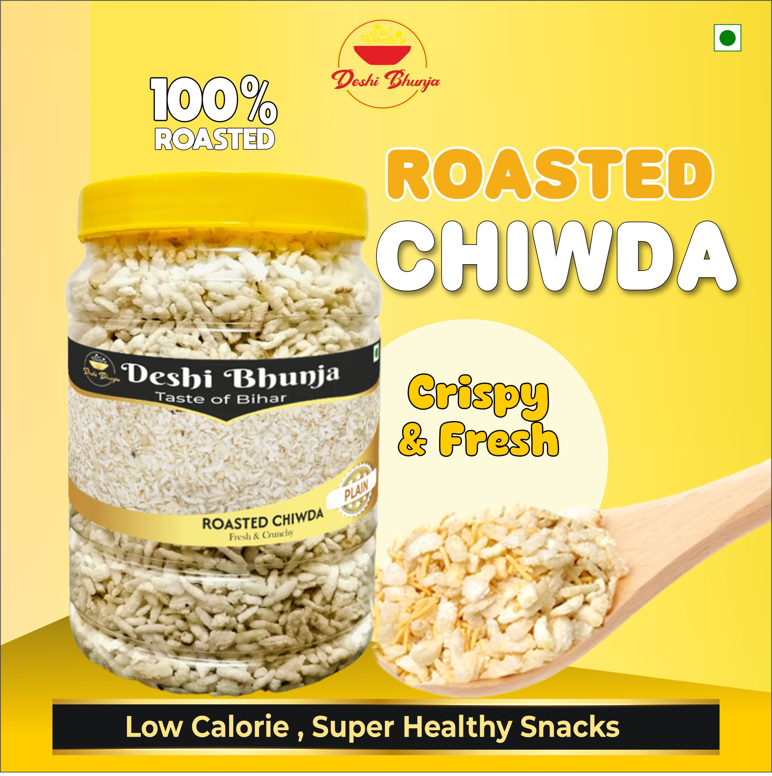 Roasted Chiwda Plain